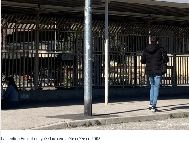 Région – La section Freinet du lycée Lumière de La Ciotat est-elle menacée ?